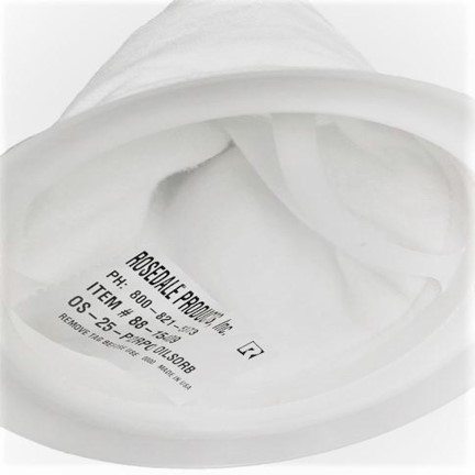 Bolsas y almohadillas para remover aceite